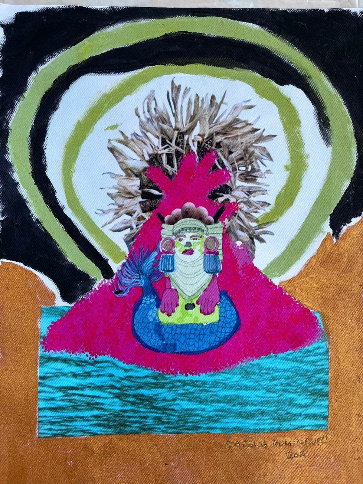 Pintura — Diosa de la isla, 2024